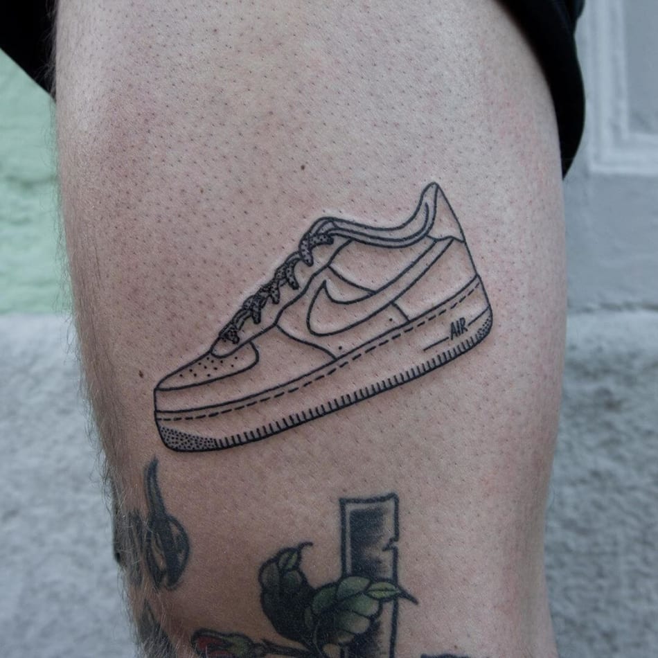 Sneaker tattoos tattoos by category